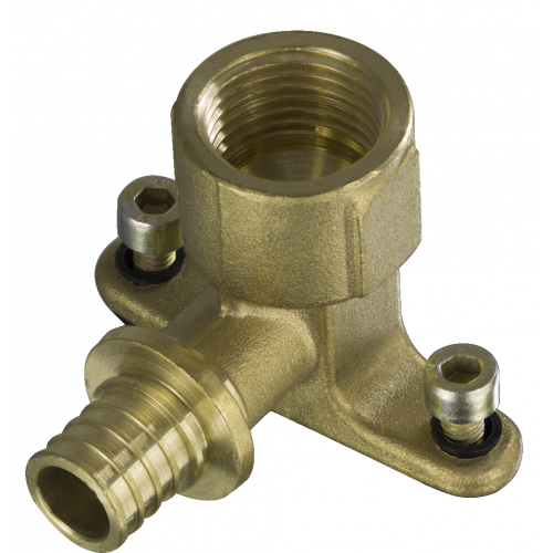 Угол установочный TIM Ф20 - 1/2" гайка  [16 шт], арт. H-ZL2002F H-ZL2002F
