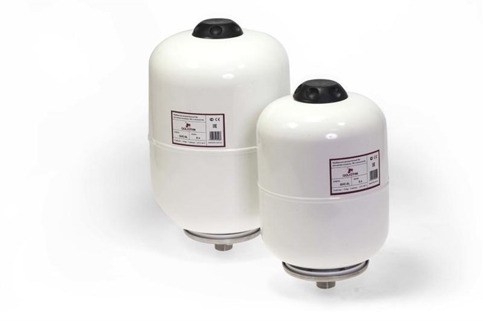 Расширительный бак TIM для систем ГВС, белый 12 л GVC-12L  [1 шт], арт. GVC-12L GVC-12L