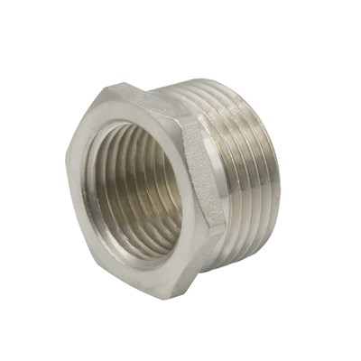 Футорка 3/4'' - 1/2'' нар/вн VRT® никель 503049