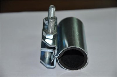 Хомут ремонтный 3 1/2" (101мм) оцинкованный ширина 150мм 522783