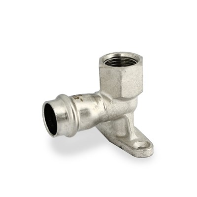 Водорозетка пресс 18 х 1/2", нержавеющая сталь 864460