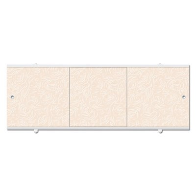 Экран для ванны ПРЕМИУМ А (алюм. профиль) 1,5 кремовый 00001020