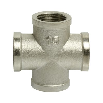 Крестовина 1/2'' вн/вн/вн/вн VRT® никель 523634