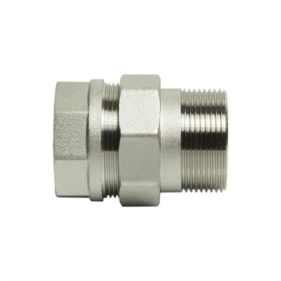 Переходник со сгоном 1 1/2'' прямой  VRT® никель 511809