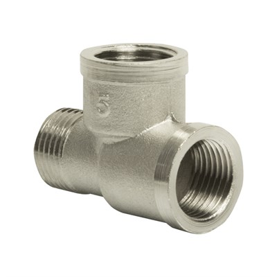 Тройник 1/2'' вн/вн/нар VRT® никель 523624