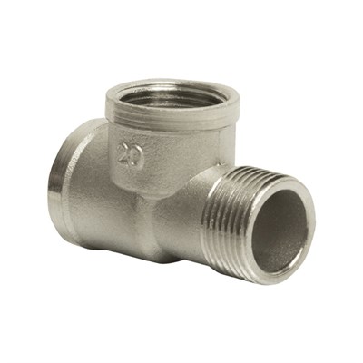 Тройник 3/4'' вн/вн/нар VRT® никель 523625