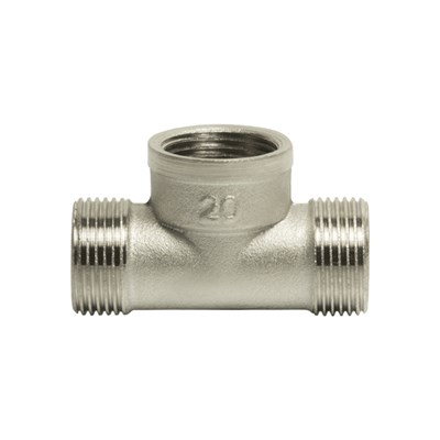 Тройник 3/4'' нар/вн/нар VRT® никель 523628