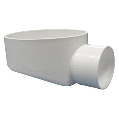 Водосток напольный (H60мм) без гидрозатвора; вход Ду=100мм, выход Ду=40мм (клеевое соединение) 859077