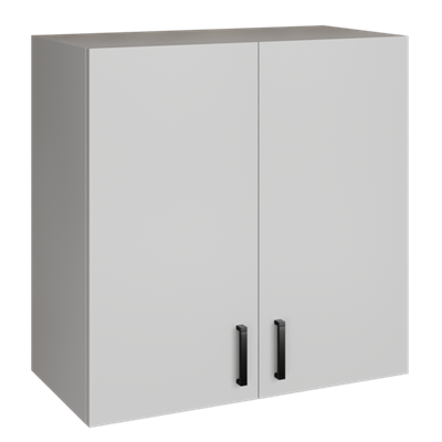 шкаф навесной кухонный с сушкой 60 белый (2 места) 510097