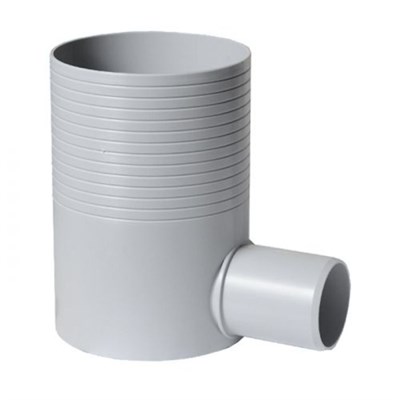 Водосток напольный (без гидрозатвора), H=78-158 мм, 110 х 50 мм 874570