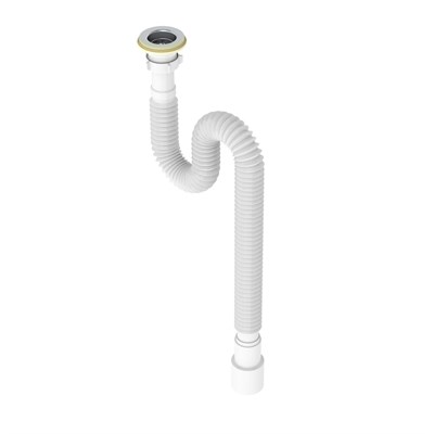 Гофросифон 1 1/4"*40/50 удлиненный F213-АК САНДЕСАНТ (1200мм) 527310