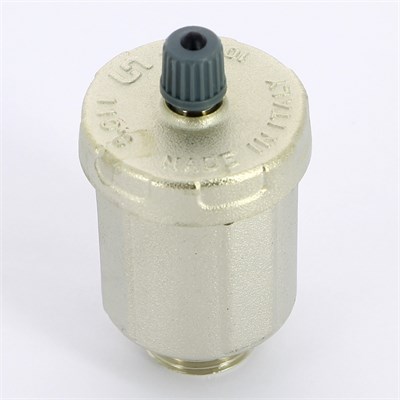 Воздухоотводчик автоматический 1/2" с прокладкой O-RING, никелированный 874668