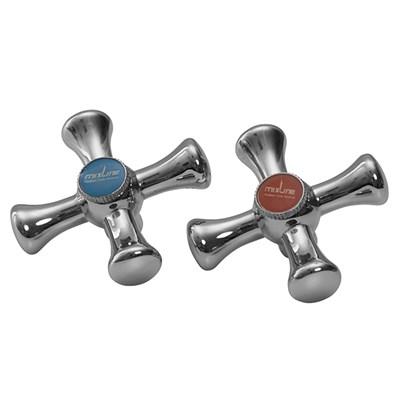 Маховик КРЕСТ ML10 металл MIXLINE (блистер) пара 24 шлица 526782