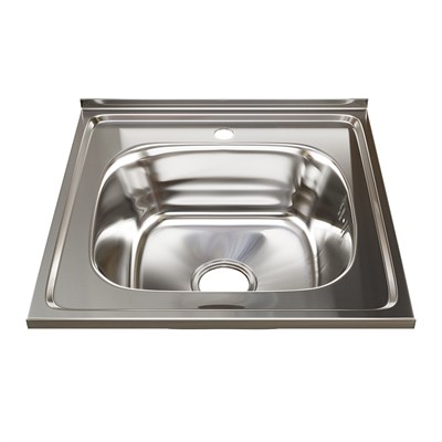 Мойка 50х50 (0,8) вып 3 1/2 MIXLINE 18см с сифоном 527972