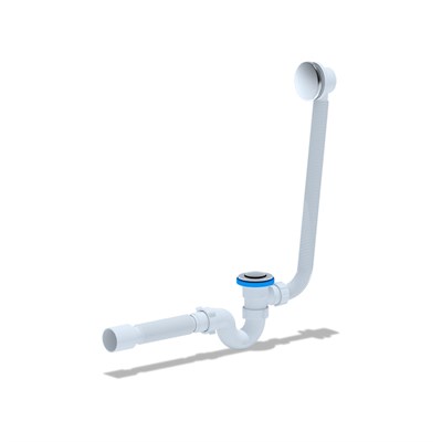 Обвязка на ванну 1 1/2*40*50 с вып. Click-Clack(сетка) и переливом Ani ЕC155S АНИ пласт 528207