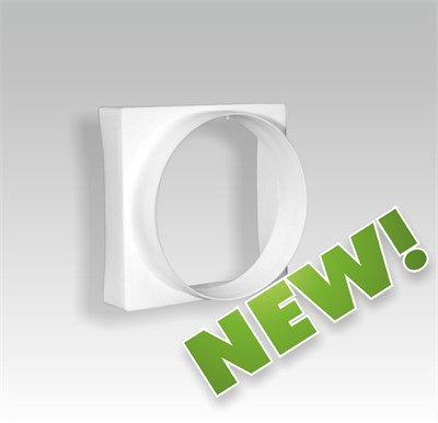 Переходник с квадрата 100 на круг D100 10КВ ERA 528872