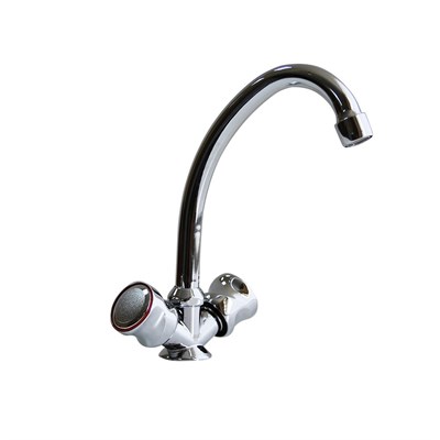 Смеситель для кухни 1/2 рез T.MARKT 041-2003 Восьмерка п\гайку 528961