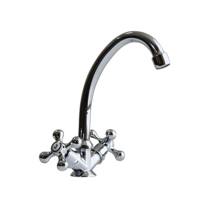 Смеситель для кухни 1/2 рез T.MARKT 041-2010 Крест п\гайку 528964