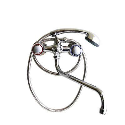 Смеситель для ванны и раковины 1/2 рез T.MARKT 081-2003 Восьмерка  ШАР ПЕРЕКЛ 528980