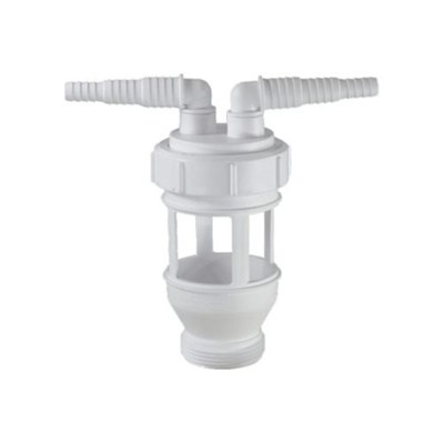 Воронка приемная с двумя гор. входами Дн=11/14/17 мм, выход 1 1/2" 858986