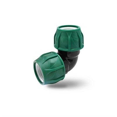 Отвод ПЭ 110 (обж.) POELSAN GREEN 527065