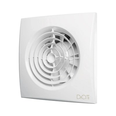 Вентилятор вытяжной D100 AURA 4С с обратным клапаном DICITI 529078