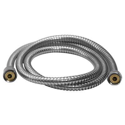 Шланг душевой 150 см имп/кон, EPDM, нерж.сталь, хром. MIXLINE (коробка)^ 528374
