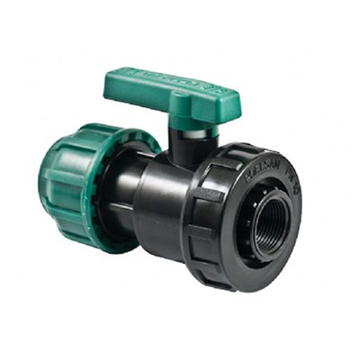 Кран шаровой разъемн. внутр. 50 - 1 1/2 ПЭ POELSAN 529927