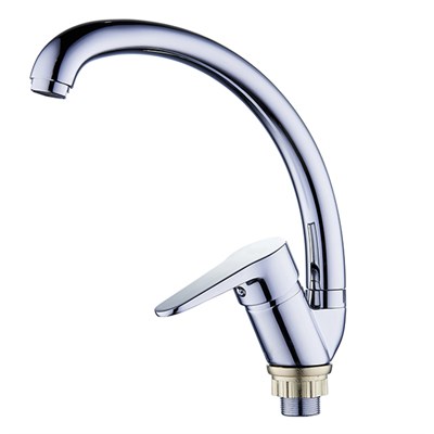 Смеситель для кухни 40к Glauf NUD4-A045 бок. ручка, п/гайку 531528