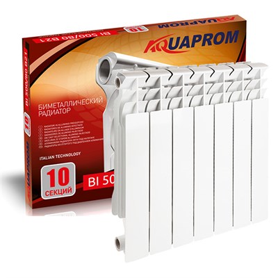 Радиатор биметаллический AQUAPROM/PROFI 500*80  4 сек. 532057