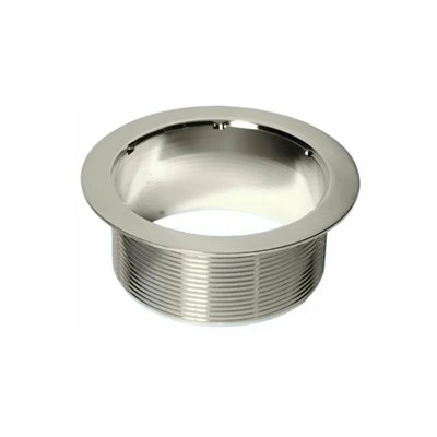 Выпуск (H43мм, D110мм) латунный без перелива/решётки/пробки; цвет-хром. Подходит для сифона под подд 875116