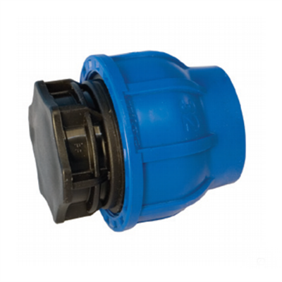 Заглушка цанговая ПЭ 20 (обж.) ТПК-АКВА 532510