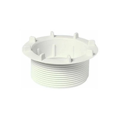 Выпуск (H46мм, D110мм) без перелива/решётки/пробки; цвет-белый. Для изделий серии MRS4! 858412