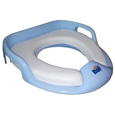Накладка детская к сиденью мягкая BossBaby голубая 533147