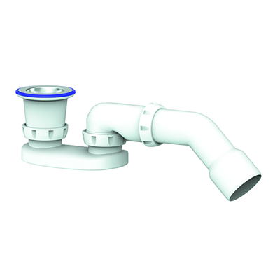 Сифон для душ.поддона 50*40 плоский, с отводом 40*40/50 G21 UNICORN 533298