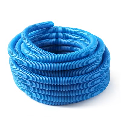 Гофра защитная 32/27,5 для труб PEX и PERT диам 20,26 СИНЯЯ (50 м) VRT 534193