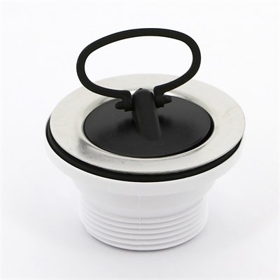 Выпуск 60 мм нерж. решетка с пробкой, выход 1 1/4" 874829