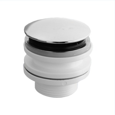 Выпуск 60 мм нерж. решетка с пробкой, выход 1 1/4", хром 884771