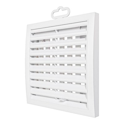 Решетка вент. 150*150 1515РРП с динамичными жалюзи, разъемн,  АБС 522715