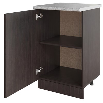 Стол разделочный 50 венге, столешница гранит пёстрый 533315