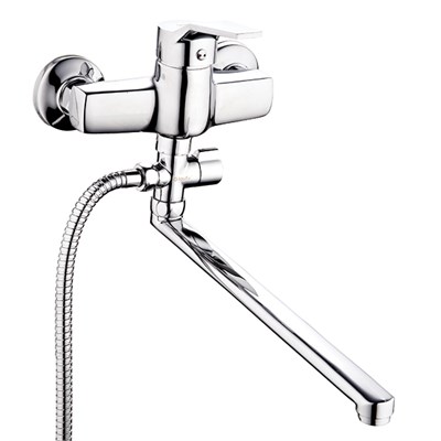 Смеситель для ванны и раковины 40к Glauf ZDN6-A183 дивертор поворотный 535213