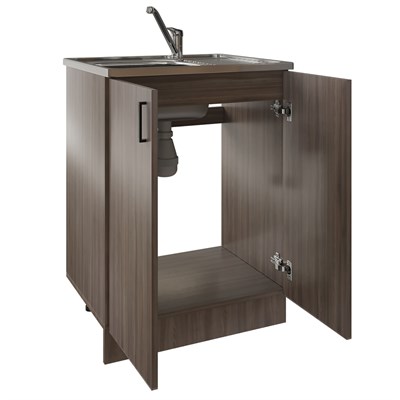 Тумба 60 ЛДСП шимо/ясень темный 535088