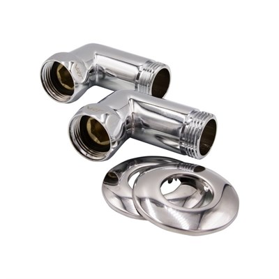 Соединение угловое для п/с 1''-1'' вн/нар с отражателем (пара) VRT® 534090