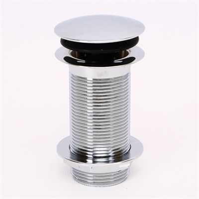 Выпуск для умывальника 60 мм решетка, без перелива, выход 1 1/4", хром 874055