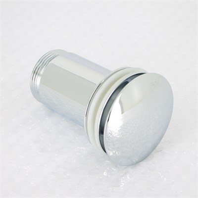 Выпуск для умывальника CLICK/CLACK 5/4", метал. без перелива и с большой заглушкой 873530