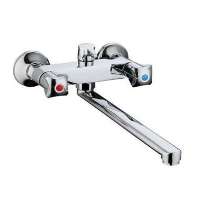 Смеситель для ванны и раковины 1/2 кер Казань КС 73006254 мет мах ЕВРО 536214