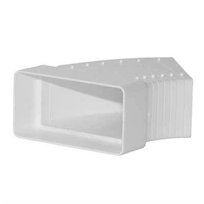 Колено разноугловое горизонтальное 55х110 ФЛЕКС 535897