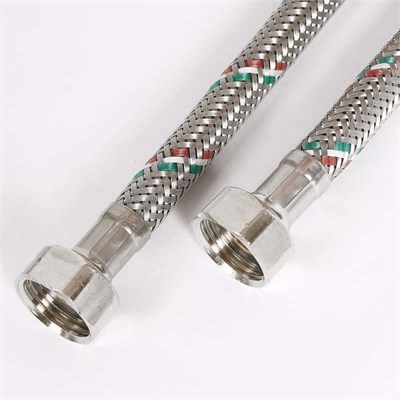 Гибкая подводка ВВ 1/2", 120 см, DN 8, оплётка из нерж. стали 862050