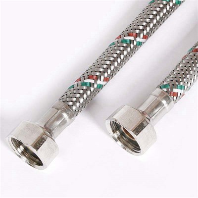 Гибкая подводка ВВ 1/2", 150 см, DN 8, оплётка из нерж. стали 871535