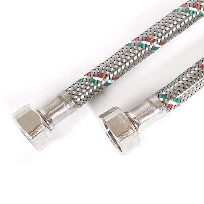 Гибкая подводка ВВ 1/2", 200 см, DN 8, оплётка из нерж. стали 883569